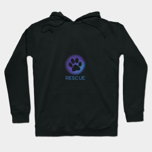 Rescue Pawprint Hoodie